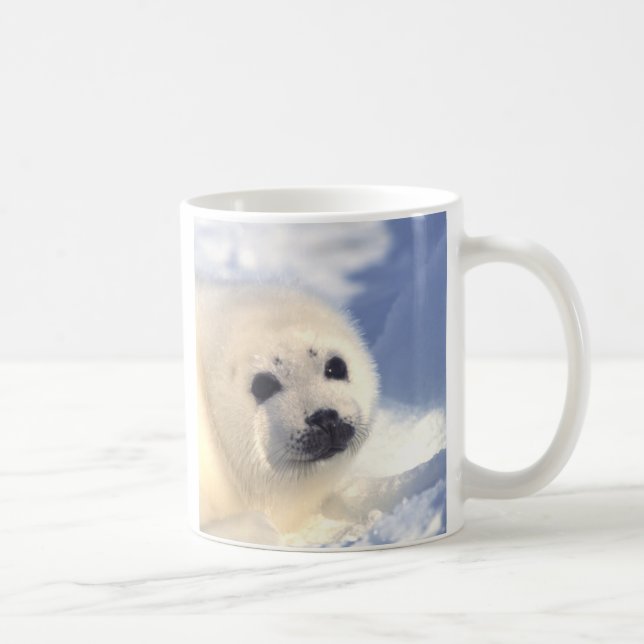 Försegla valpansikte kaffemugg (Höger)