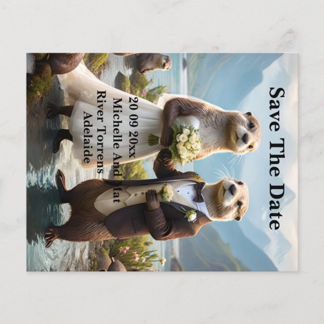 **"Förseglad med kyss: Otterly in Kärlek"** (Framsida)