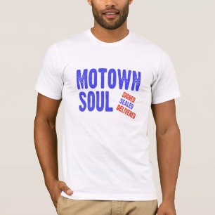 Förseglad Motown Soul som undertecknas levererat Tee
