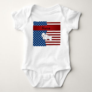 Förseglar känt patriotiskt för personlig tee