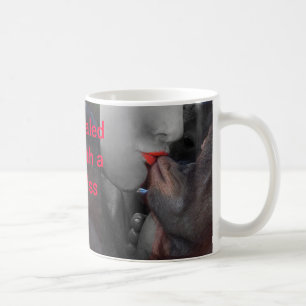 Förseglat med en kyss kaffemugg