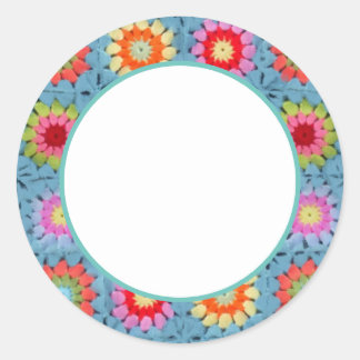 "Förseglat med Stil: Kuvert för daglig vardag Runt Klistermärke