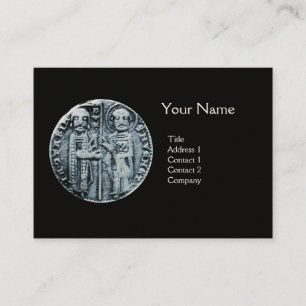 FÖRSEGLING AV CHIGHTS TEMPLAR MONOGRAM kräm Visitkort