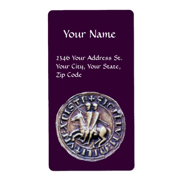 FÖRSEGLING AV KNIGHTS-MALLAR FRAKTSEDEL (Framsidan)