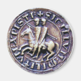 FÖRSEGLING AV KNIGHTS-MALLAR MAGNET