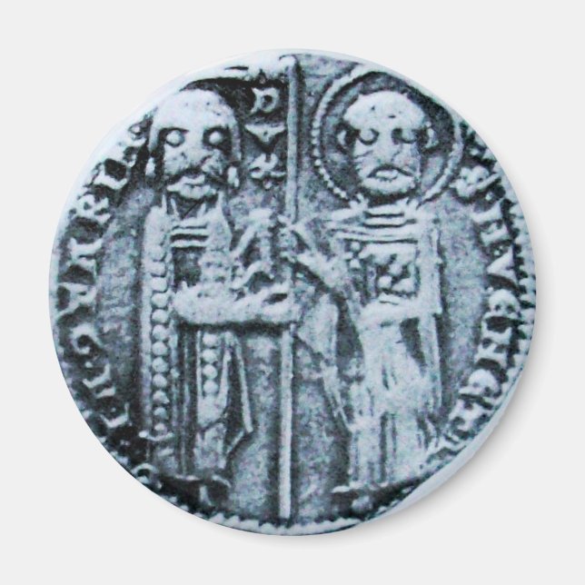 FÖRSEGLING AV KNIGHTS-MALLAR MAGNET (Framsidan)