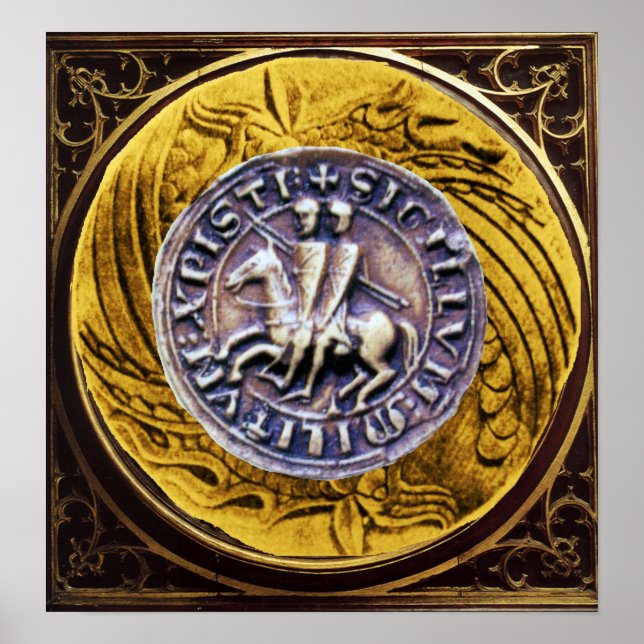 FÖRSEGLING AV KNIGHTS-MALLAR POSTER (Framsidan)