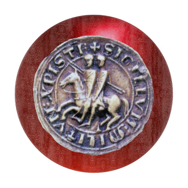 FÖRSEGLING AV KNIGHTS TEMPLAR Gem Red (Framsidan)