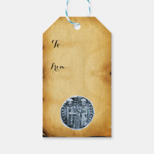 FÖRSEGLING AV KNIGHTS TEMPLAR PARchMENT Presentetikett