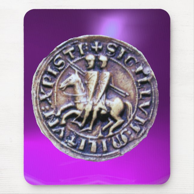 FÖRSEGLING AV lila AV KNIGHTS-MALLAR Musmatta (Framsidan)