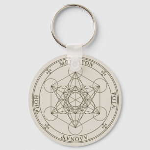 Försegling av Metatron Keychain Nyckelring