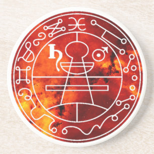 Försegling av Solomon Secret Pentacle Altar Underl Underlägg