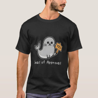 Försegling för godkännande av gåva av djur t shirt