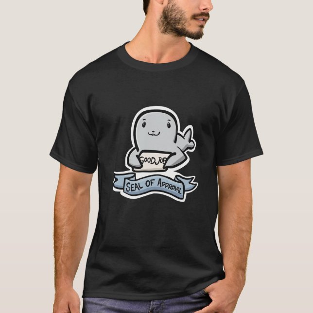 Försegling för godkännande av positioneringsförseg t shirt (Framsida)
