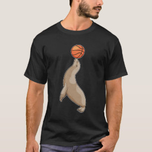 Försegling med basket t shirt