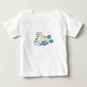 Försegling med fisk t shirt