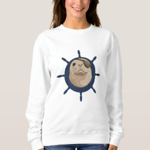 Försegling med Frakt rudder T Shirt