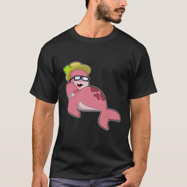 Försegling med glasögon.PNG T Shirt (Framsida)