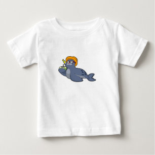 Försegling med kokonut t shirt
