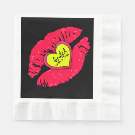 Försegling med kyss pappersservett