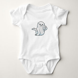 Försegling med ogillande t shirt