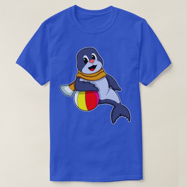 Försegling med Vatten polo 2 T Shirt (Design framsida)
