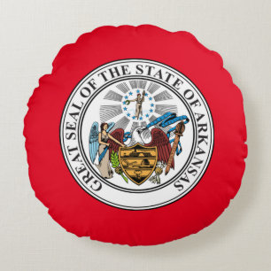 Förseglingen av Arkansas Rund Kudde