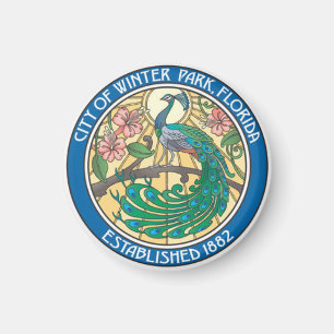 Förseglingen av Winter Park, Florida Magnet
