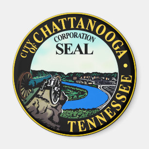 Förseglingen Chattanooga, Tennessee Magnet