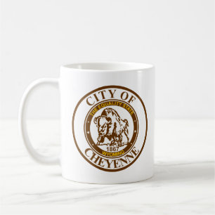 Förseglingen Cheyenne, Wyoming Coffee Mugg