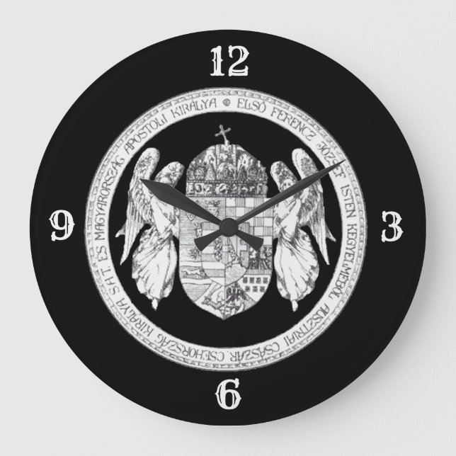 Förseglingen till det ungerska cirkumflexet stor klocka (Framsida)