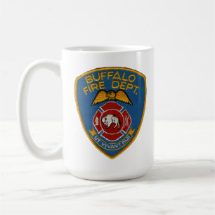 Förseglingen till staden Buffalo - Buffalo Fire Kaffemugg