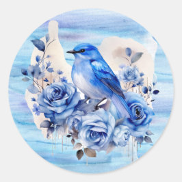 Förseglingsetikett för rundkuvert runt klistermärke