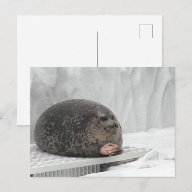 Förseglingsobjekt för vykort (Fram/baksida)