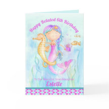 Försenad födelsedag i sjöjungfru sjöman stollig