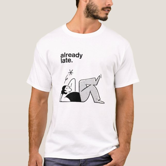 Försenad garanti t shirt (Framsida)