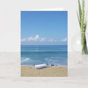 Försenat födelsedagönskemål kort