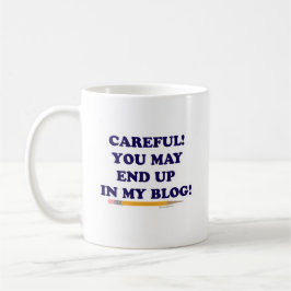 Försiktig Bloggare Kaffemugg