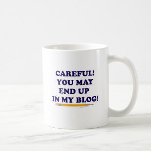Försiktig Bloggare Kaffemugg