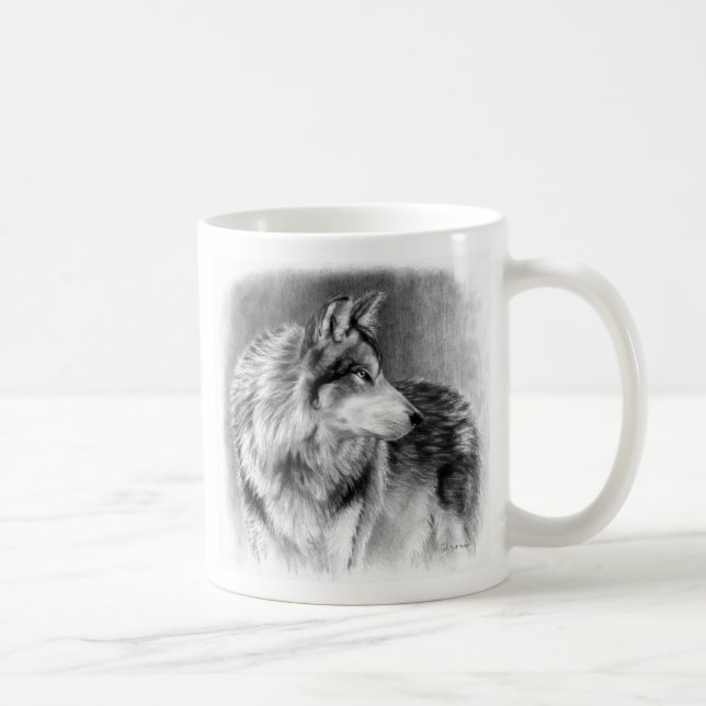 Försiktig ögavargmugg kaffemugg (Höger)