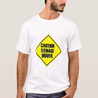 Försiktig Tonårsförare T Shirt