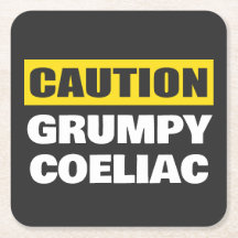 Försiktighet Grumpy Coeliac Celiac Funny