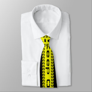 Försiktighet Neck Tie Slips