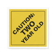 FÖRSIKTIGHET: Pappra Napkins