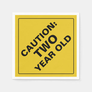 FÖRSIKTIGHET: Pappra Napkins Pappersservett