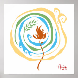 Försiktighet Poster