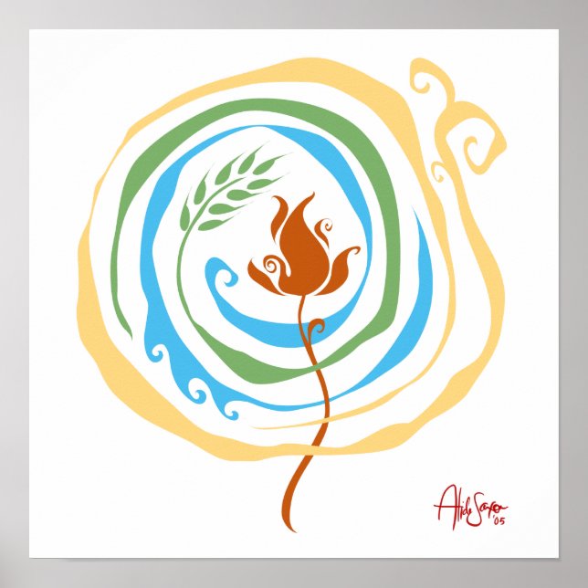 Försiktighet Poster (Framsidan)