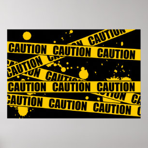 Försiktighet! Poster