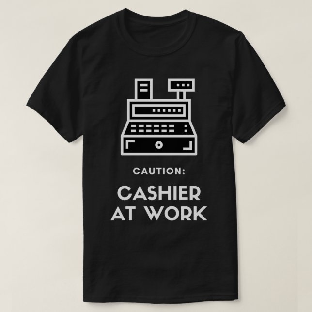 Försiktighet vid arbete 2 t shirt (Design framsida)