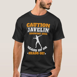 Försiktighet vid inträngning av områdesspår och Fä T Shirt